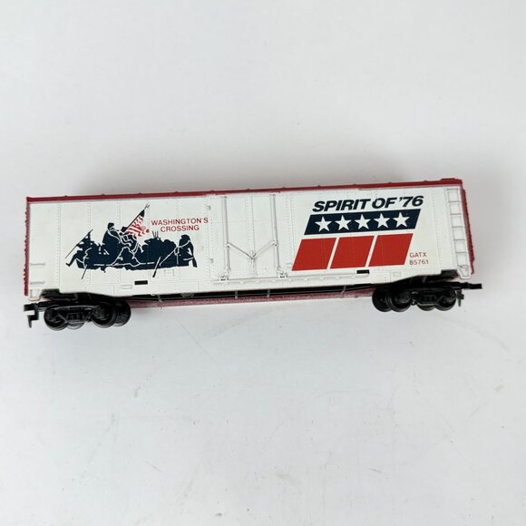 Vintage  3 HO Scale Boxcars Spirit Of 76 Burlington Northern Rhode Island & More - Picture 2 of 10